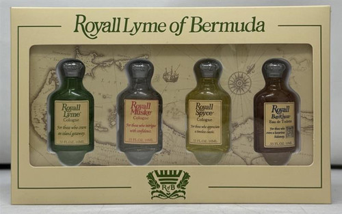 The Heritage Collection by Royall Fragrances 4 Piece Mini Set for Men Outlet