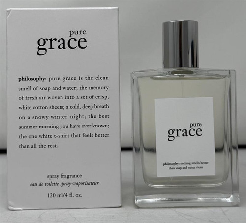 Pure Grace by Philosophy 4 oz Eau De Toilette Spray for Women Outlet