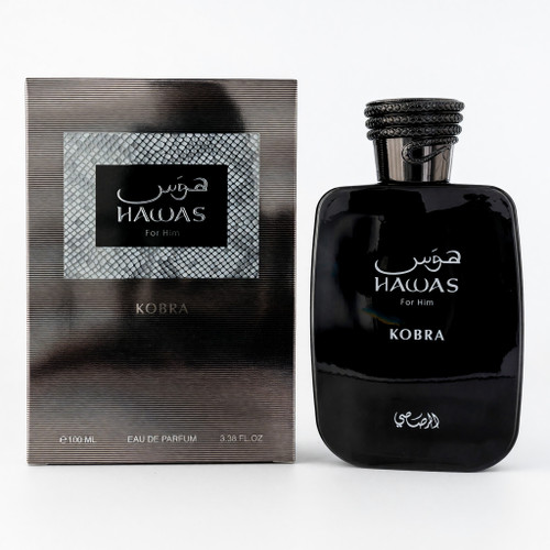Hawas Kobra by Rasasi, 3.4 oz EDP Spray for Men