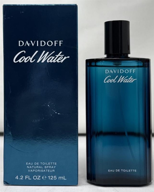 Cool Water by Davidoff 4.2 oz Eau De Toilette Spray for Men Outlet