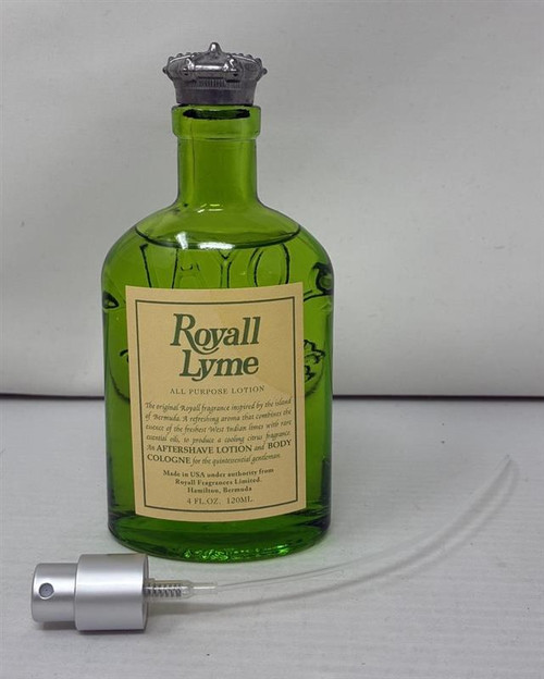 Royall Lyme by Royall Fragrances 4 oz All Purpose Lotion Spray for Men Outlet Unboxed