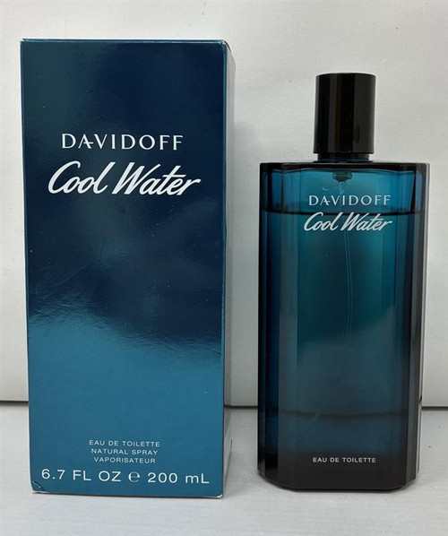 Cool Water by Davidoff 6.7 oz Eau De Toilette Spray for Men Outlet 1