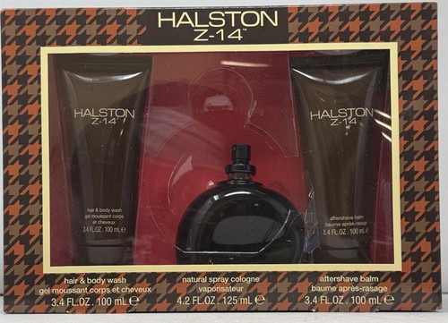 Halston Z-14 by Halston 3 Piece Gift Set for Men Outlet