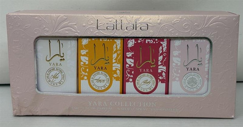 Yara Collection by Lattafa 4 Piece Gift Set for Women. Mini Set Outlet 1