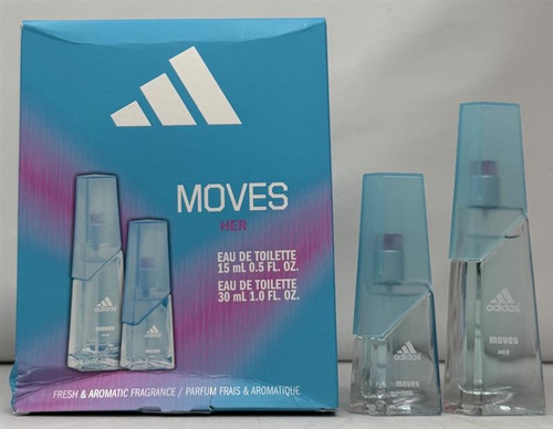 Adidas Moves by Adidas 2 Piece Gift Set for Women Outlet