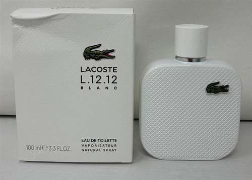 Lacoste L.12.12 White Blanc by Lacoste 3.3 oz Eau De Toilette Spray for Men Outlet
