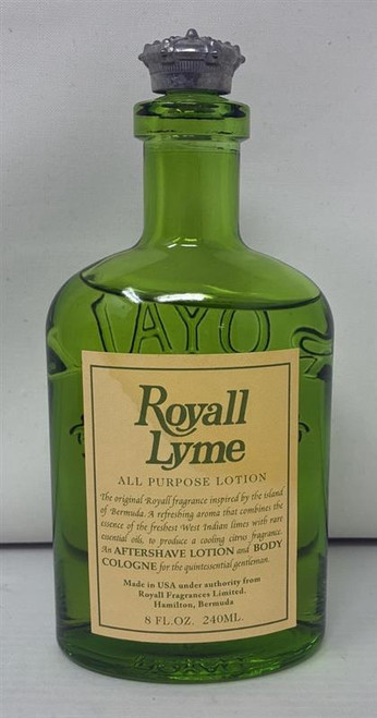 Royall Lyme by Royall Fragrances 8 oz All Purpose Lotion for Men Outlet Unboxed