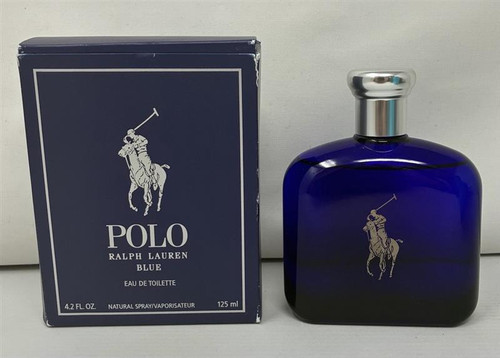 Polo Blue by Ralph Lauren 4.2 oz Eau De Toilette Spray for Men Outlet
