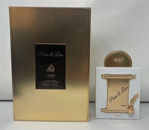 Pride Peace & Love by Lattafa 3.4 oz Eau de Parfum Spray for Unisex Outlet
