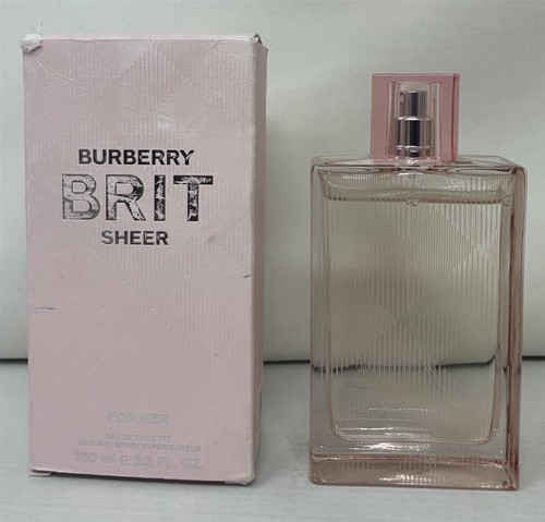 Brit Sheer by Burberry 3.3 oz Eau De Toilette Spray for Women Outlet