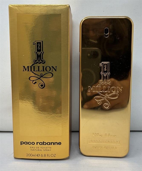 1 Million by Paco Rabanne, 6.8 oz Eau De Toilette Spray for Men Outlet