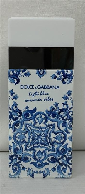 Light Blue Summer Vibes by Dolce & Gabbana, 3.3 oz Eau De Toilette Spray for Women Unboxed Outlet