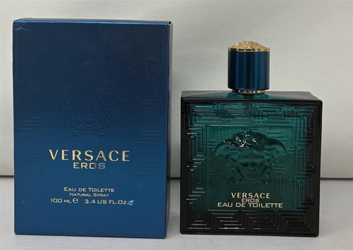 Eros by Versace, 3.4 oz Eau De Toilette Spray for Men Outlet