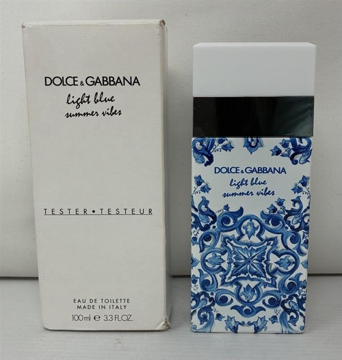 Light Blue Summer Vibes by Dolce & Gabbana, 3.3 oz Eau de Toilette Spray for Women TESTER Outlet2