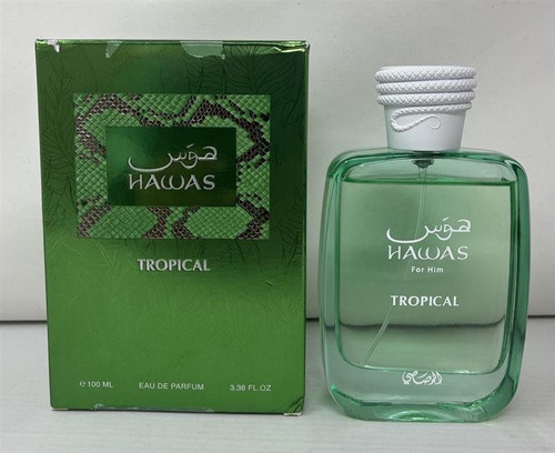 Hawas Tropical by Rasasi, 3.38 oz Eau De Parfum Spray for Men Outlet