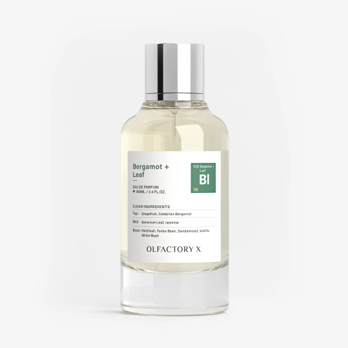 Bergamot + Leaf by Olfactory X, 3.4 oz Eau De Parfum Spray for Unisex