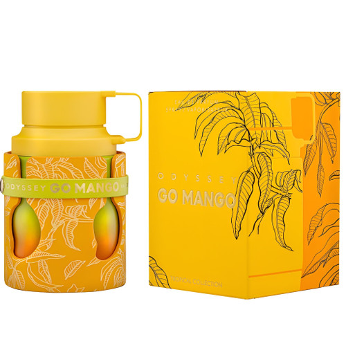 Odyssey Go Mango by Armaf, 3.4 oz Eau De Parfum Spray for Men