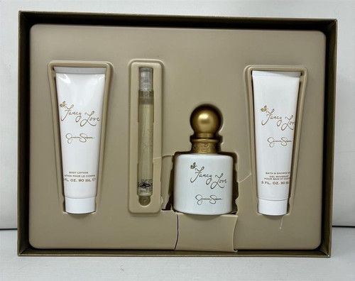 Fancy Love by Jessica Simpson, 4 Piece Gift Set for Women Outlet2