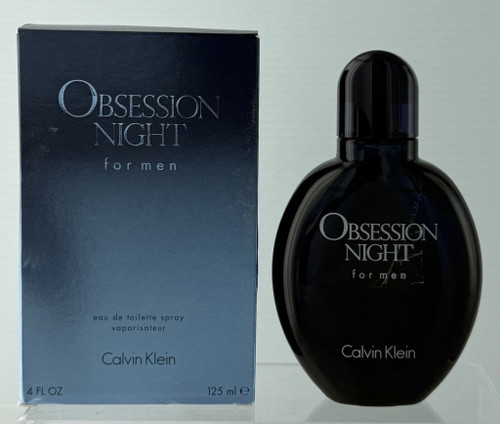 Obsession Night by Calvin Klein, 4 oz Eau De Toilette Spray for Men Outlet