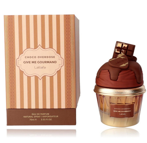 Choco Overdose Give Me Gourmand by Lattafa, 2.5 oz Eau de Parfum Spray for Women Outlet