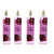 Dark Cherry Orchid by Bodycology, 4 Pack 8 oz Fragrance Mist for Women Dark Cherry Orchid by Bodycology, 4 Pack 8 oz Fragrance Mist for Women