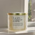 Nicole Miller 14.5oz Soy Wax Blend 3 Wick Candle - Ginger Honey Black Tea