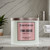 Juicy Couture 14.5 oz Soy Wax Blend 3 Wick Candle - Pink Lounge