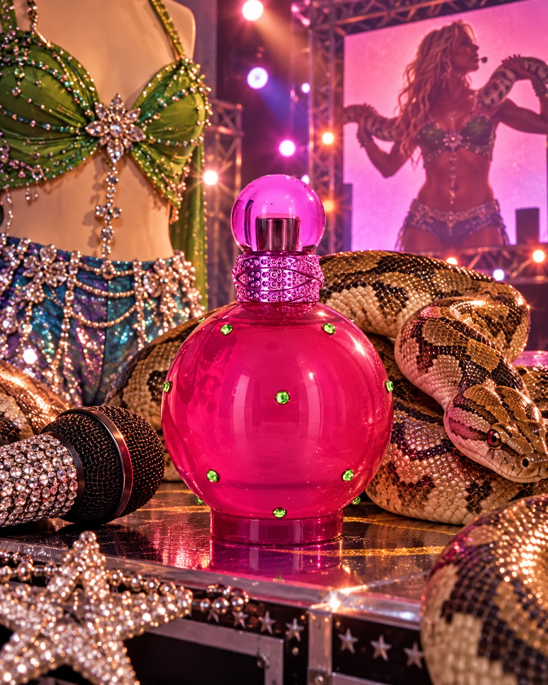 How to DIY a Britney Spears Costume, paired with Fantasy by Britney Spears