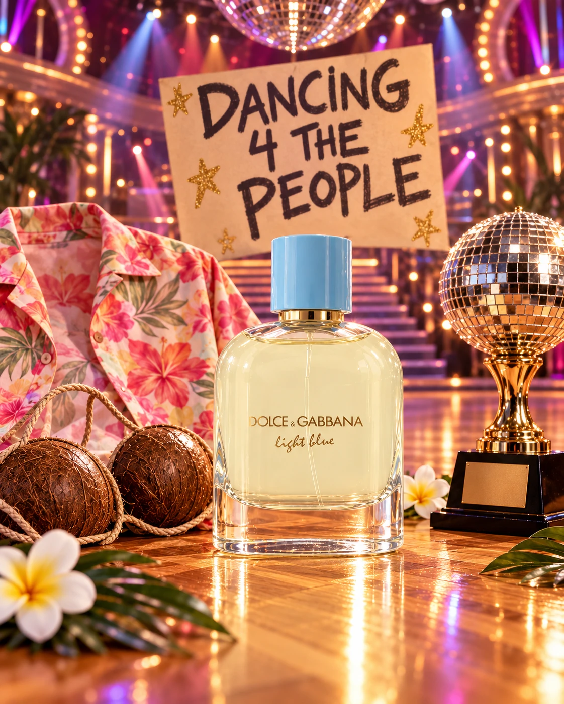 How to DIY a Guillermo from Dancing with the Stars Costume, paired with Light Blue Pour Homme by Dolce & Gabbana