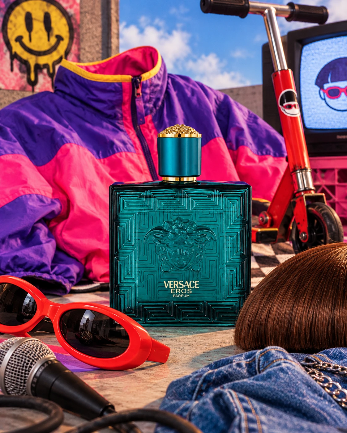 How to DIY an Oliver Tree Costume, paired with Eros by Versace