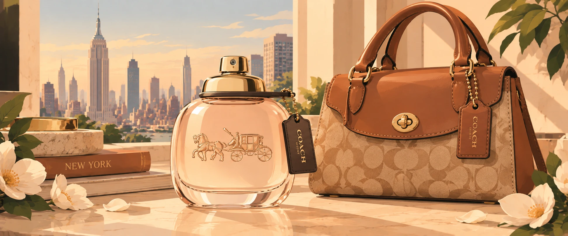In 2016, Coach entered a partnership with Interparfums. Like a Coach bag, the fragrance was designed to feel polished without feeling too precious.