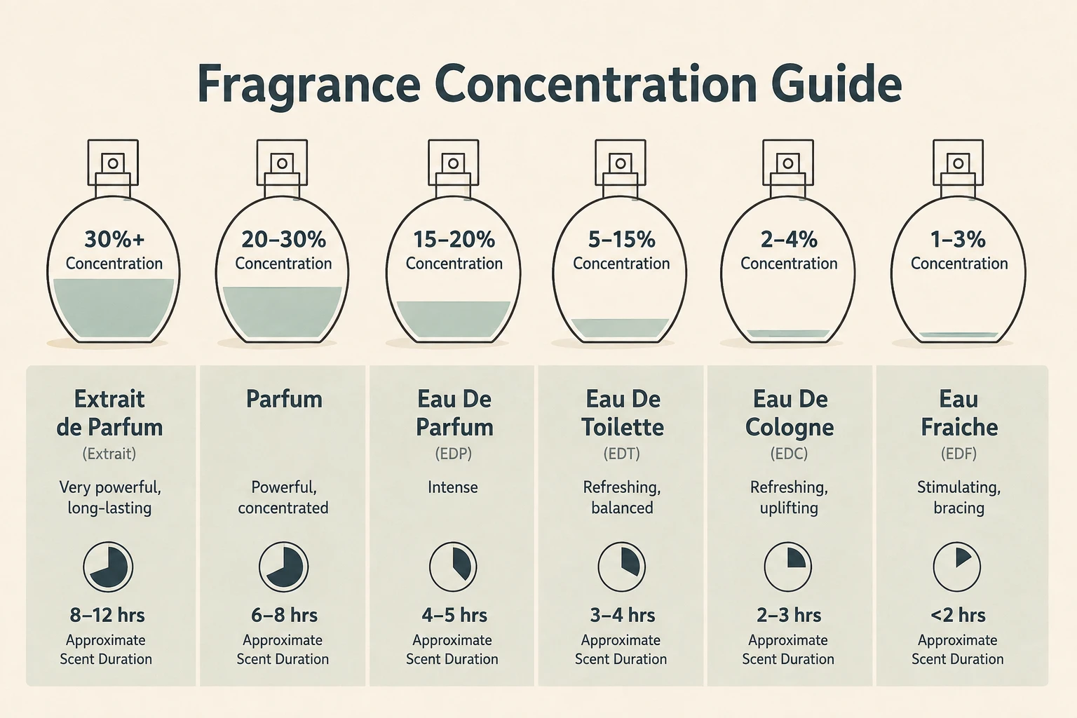 Perfume vs Cologne Concentration Types
