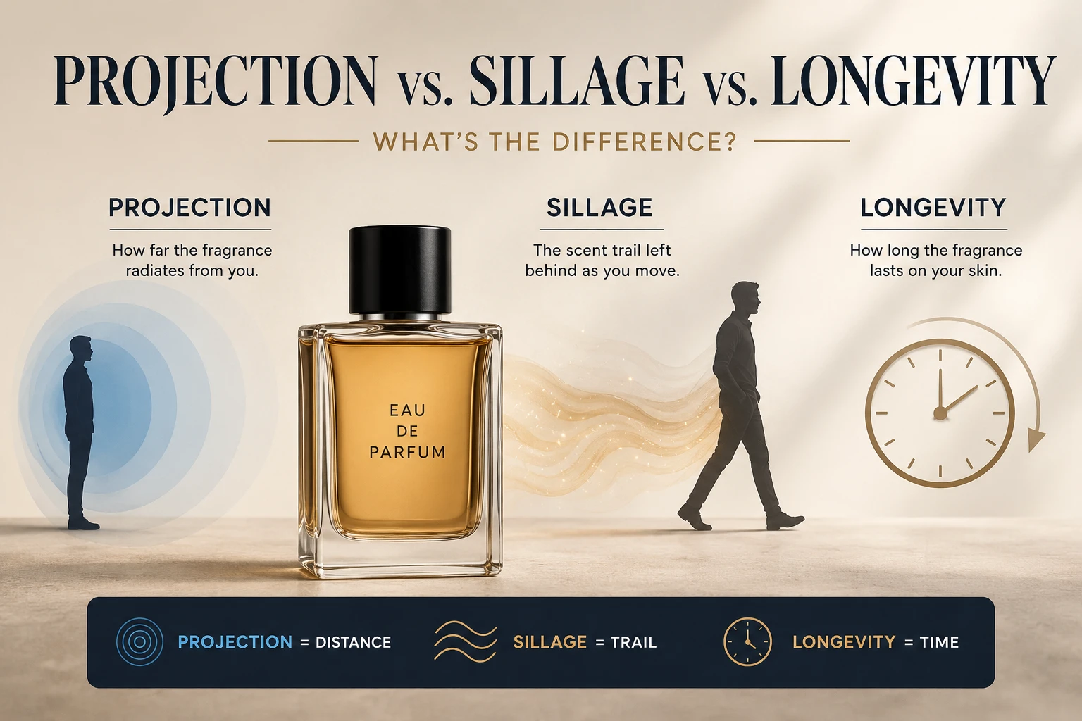Projection vs. Sillage vs. Longevity