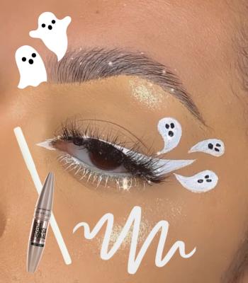 Ghostly Winged Eyeliner
