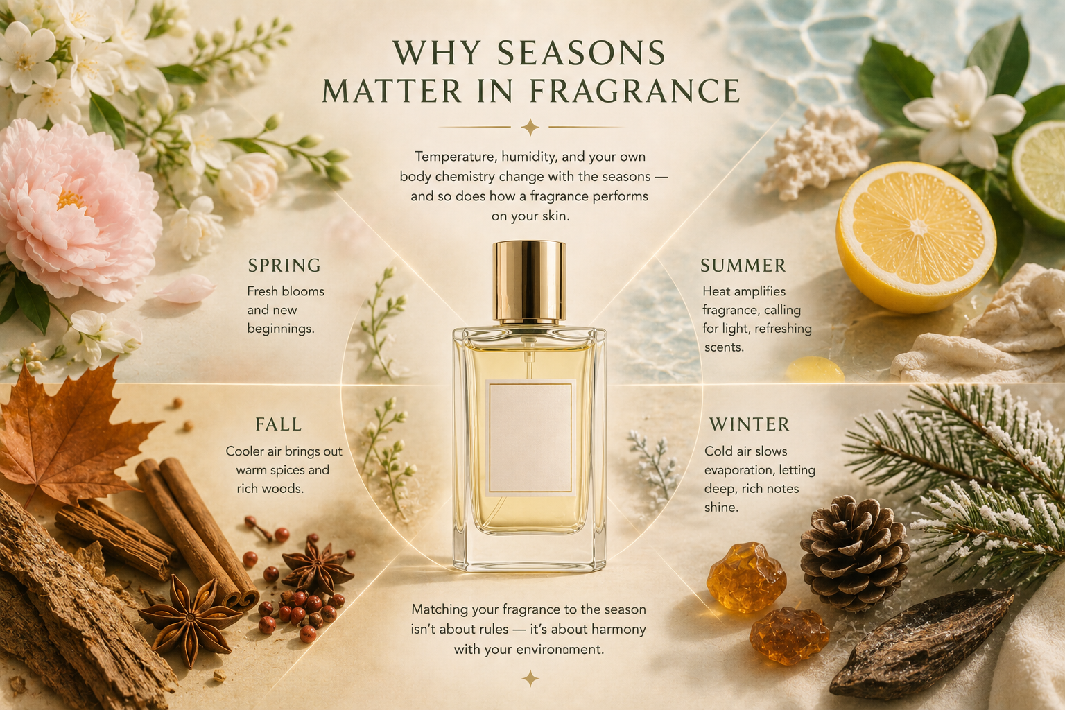 Why Seasons Matter in Fragrance