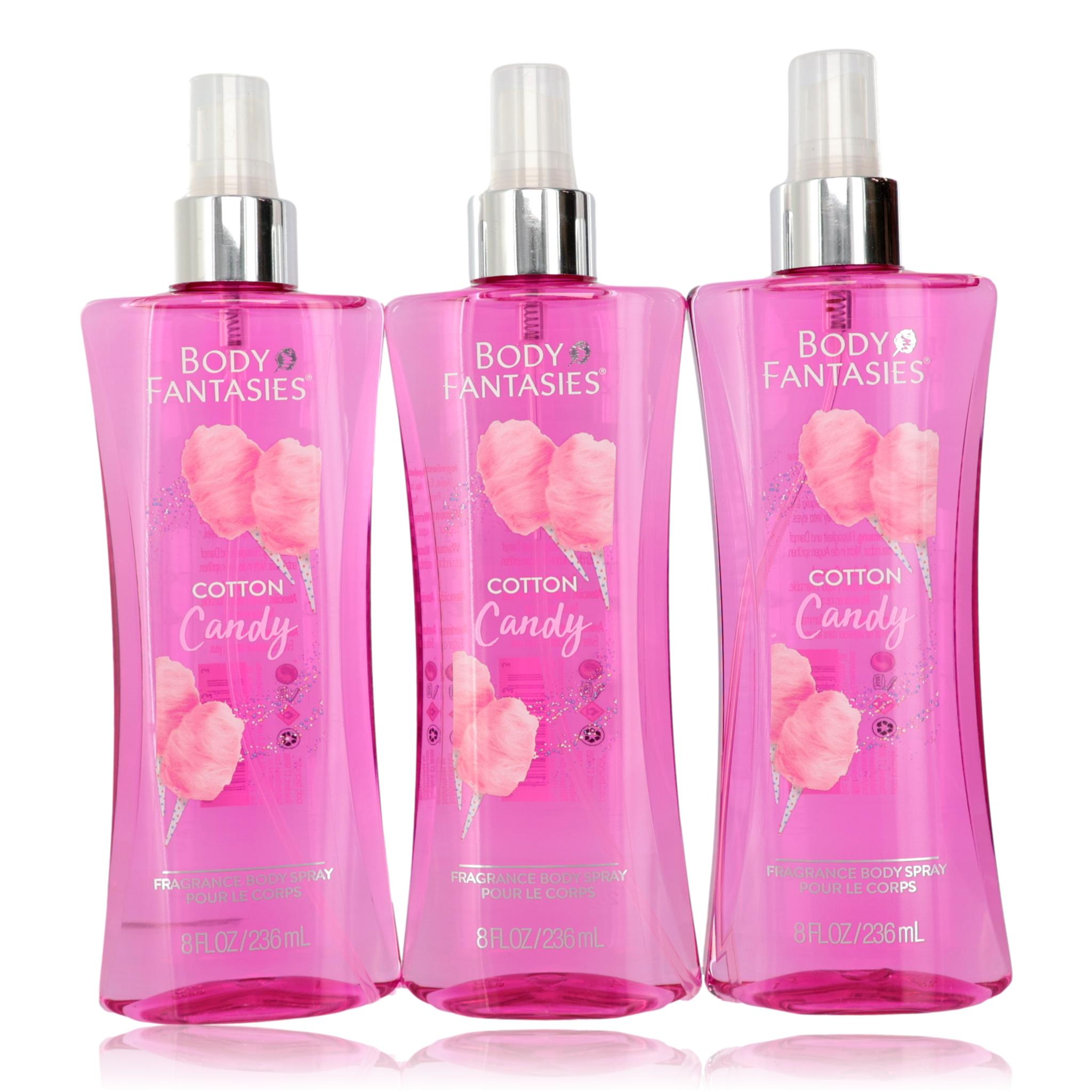Cotton Candy by Body Fantasies, 8 oz Fragrance Body Spray for Women