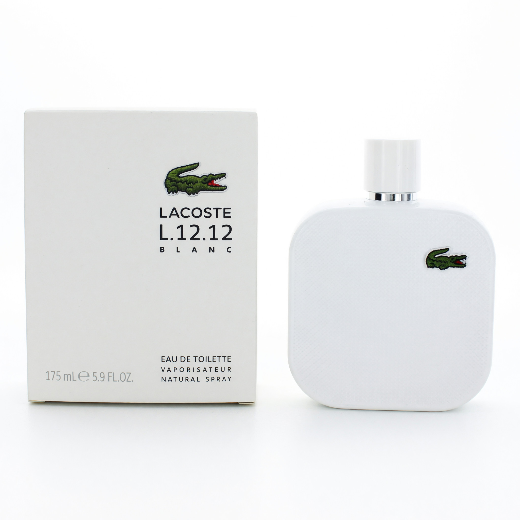 Lacoste L.12.12 White Blanc by Lacoste, 3.3 oz EDP Spray for Men