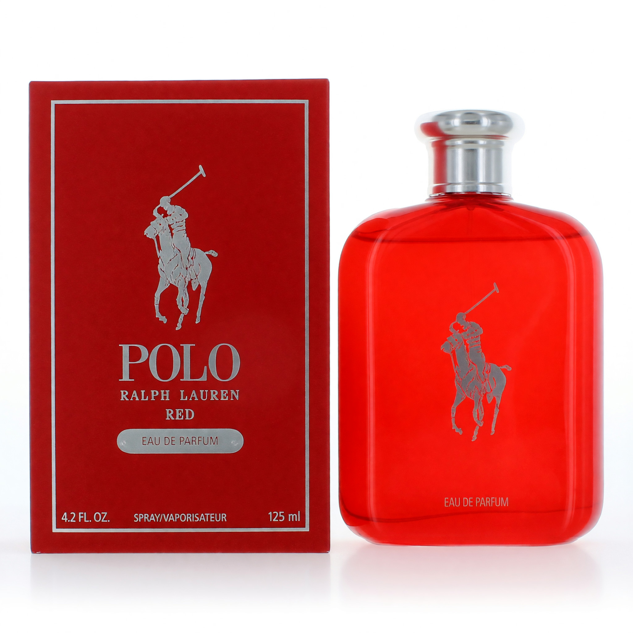 Polo Red by Ralph Lauren, 4.2 oz EDT Spray for Men