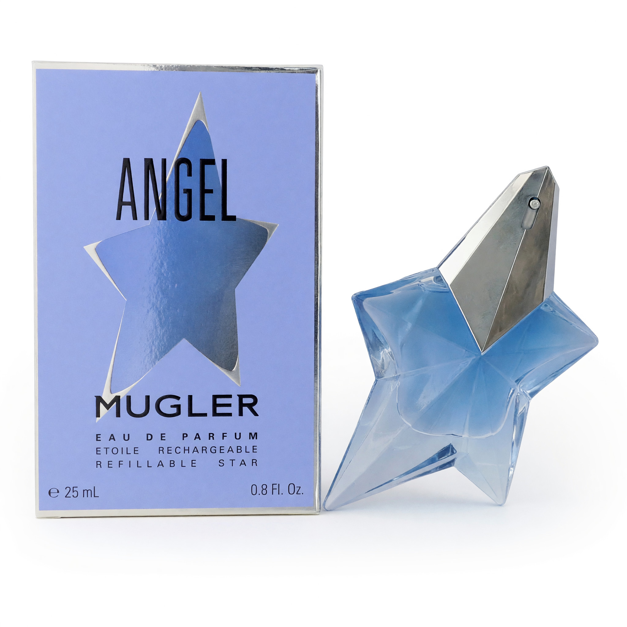 MUGLER ANGEL パルファム 25ml 星型 Angel by Thierry Mugler, 3.4 oz EDP Spray Refillable Star for Women