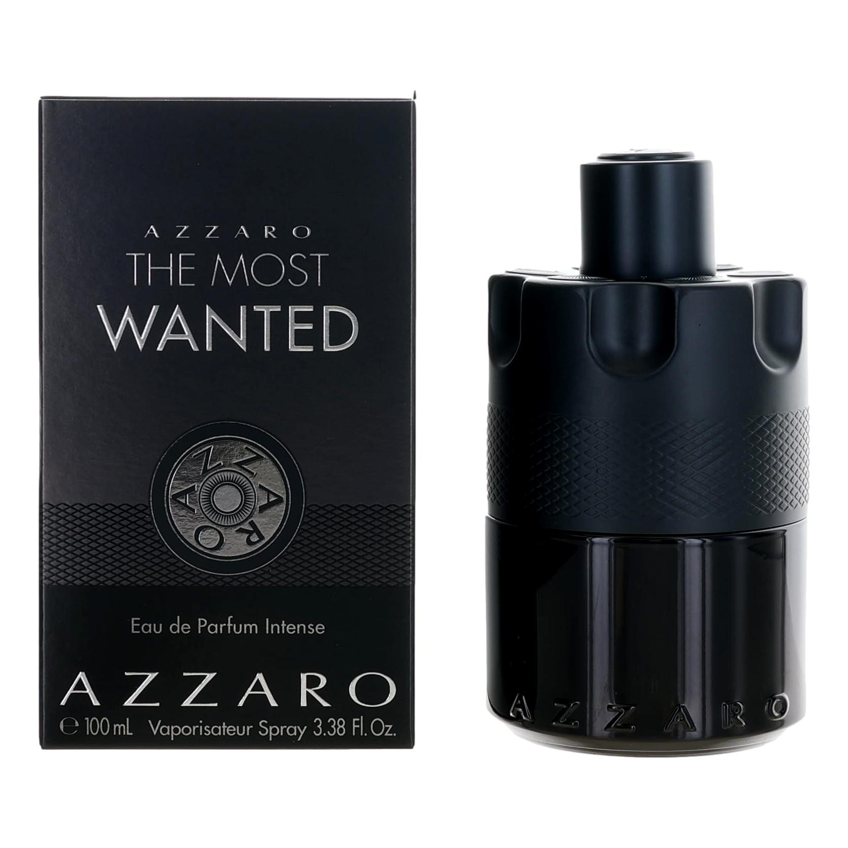 Azzaro The Most Wanted Parfum EDP Spray 3.38 Oz – Men's Long Lasting, Vanilla & Wood Scent