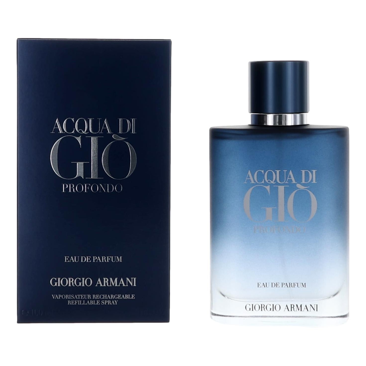 ACQUA DI GIO PROFONDO PARFUM 100ml 新品未使用 Acqua Di Gio Profondo by Giorgio Armani, 1.6 oz Parfum spray for Men
