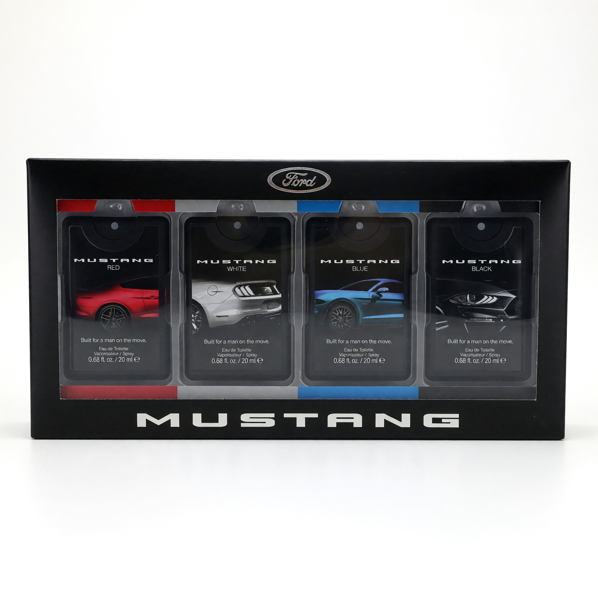 Mustang by Mustang, 4 Piece Gift Set for Men