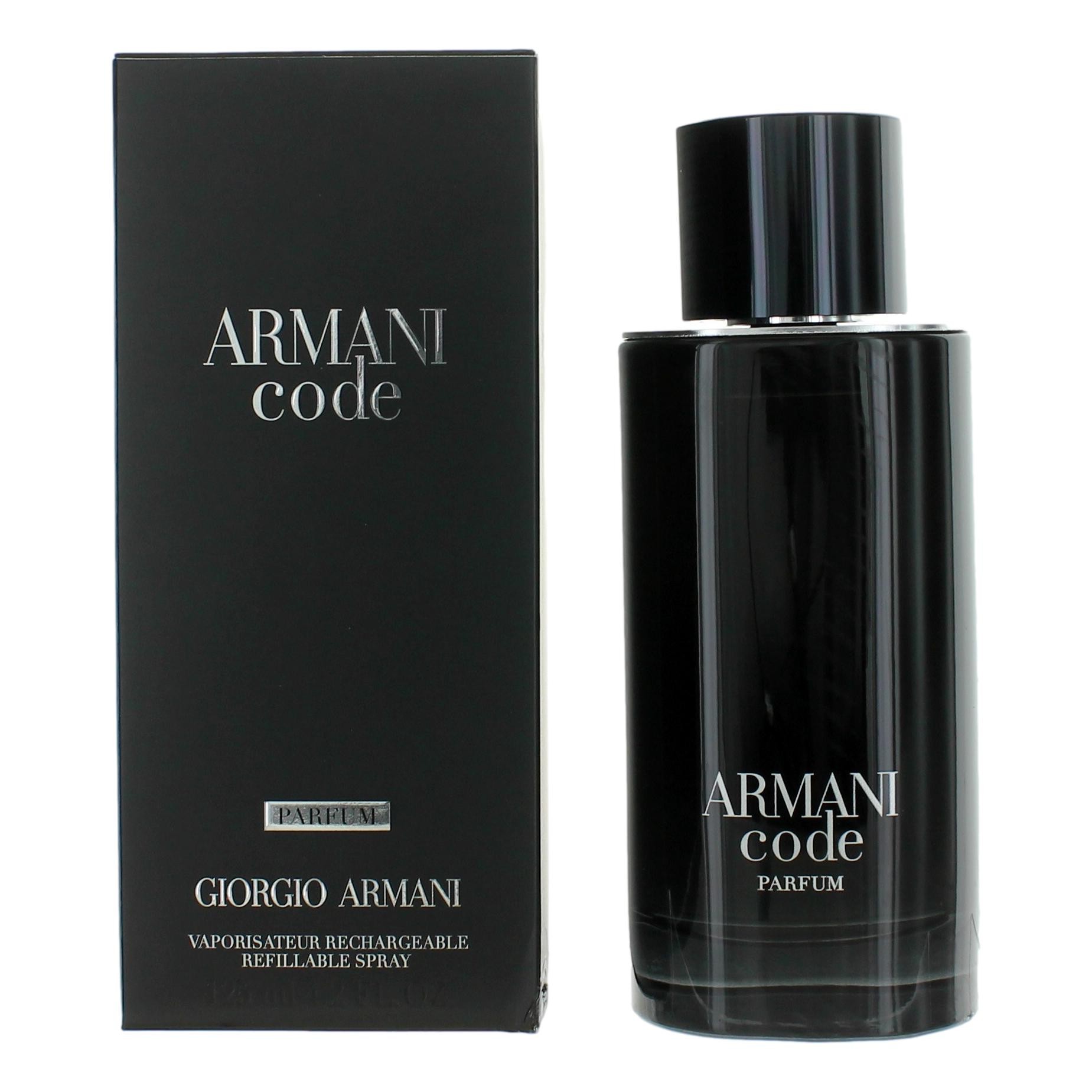 Armani Code by Giorgio Armani, 4.2 oz Eau De Toilette Refillable