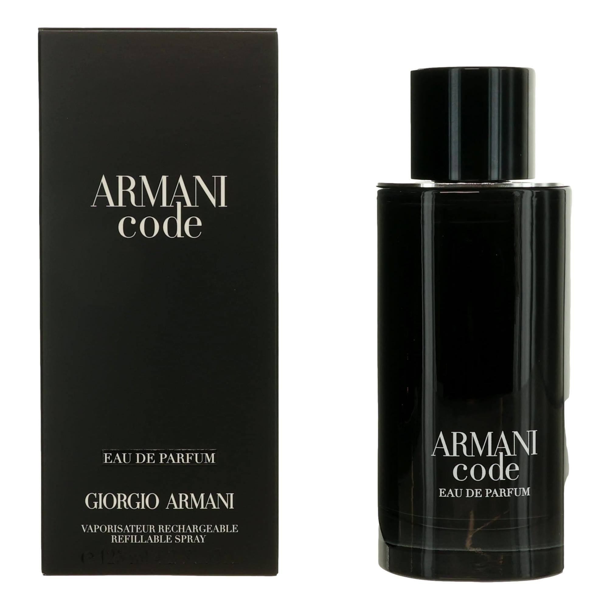 Armani Code by Giorgio Armani, 4.2 oz Eau De Toilette Refillable