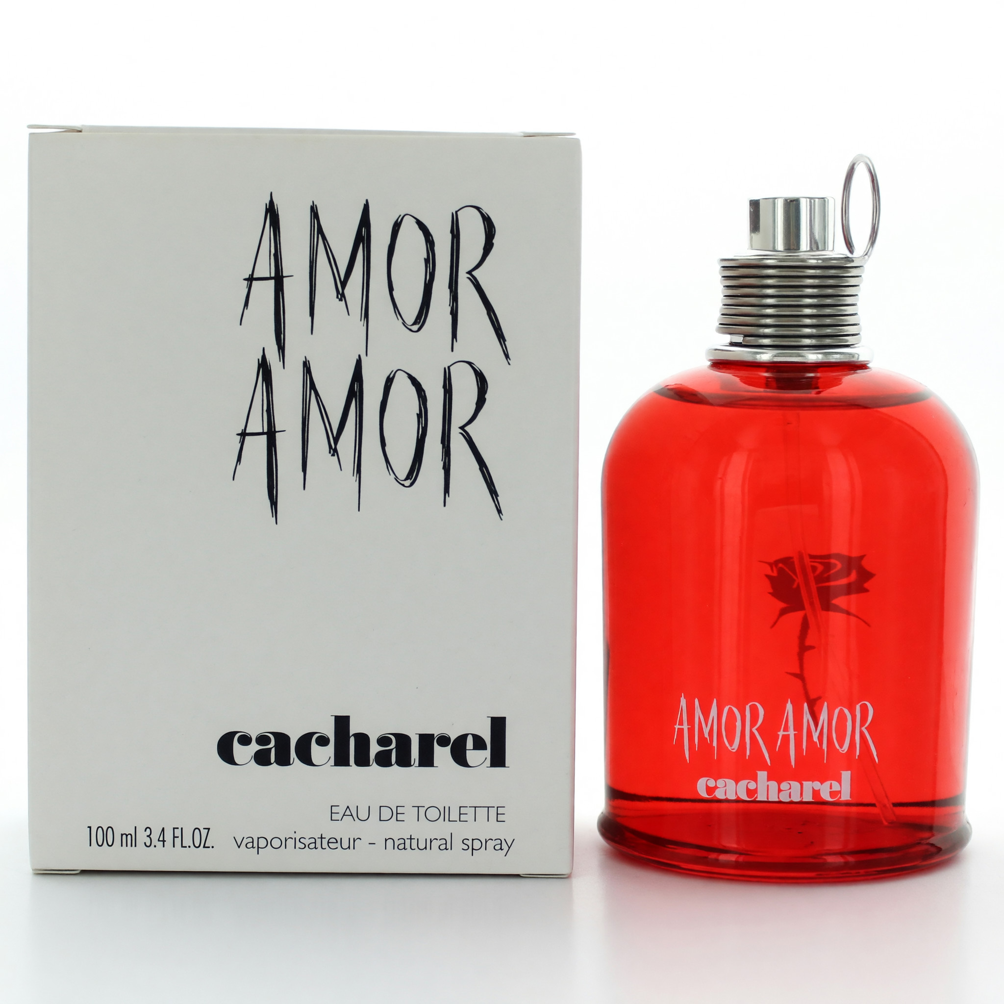 Amor Amor by Cacharel, 3.4 oz EDT Spray for Women