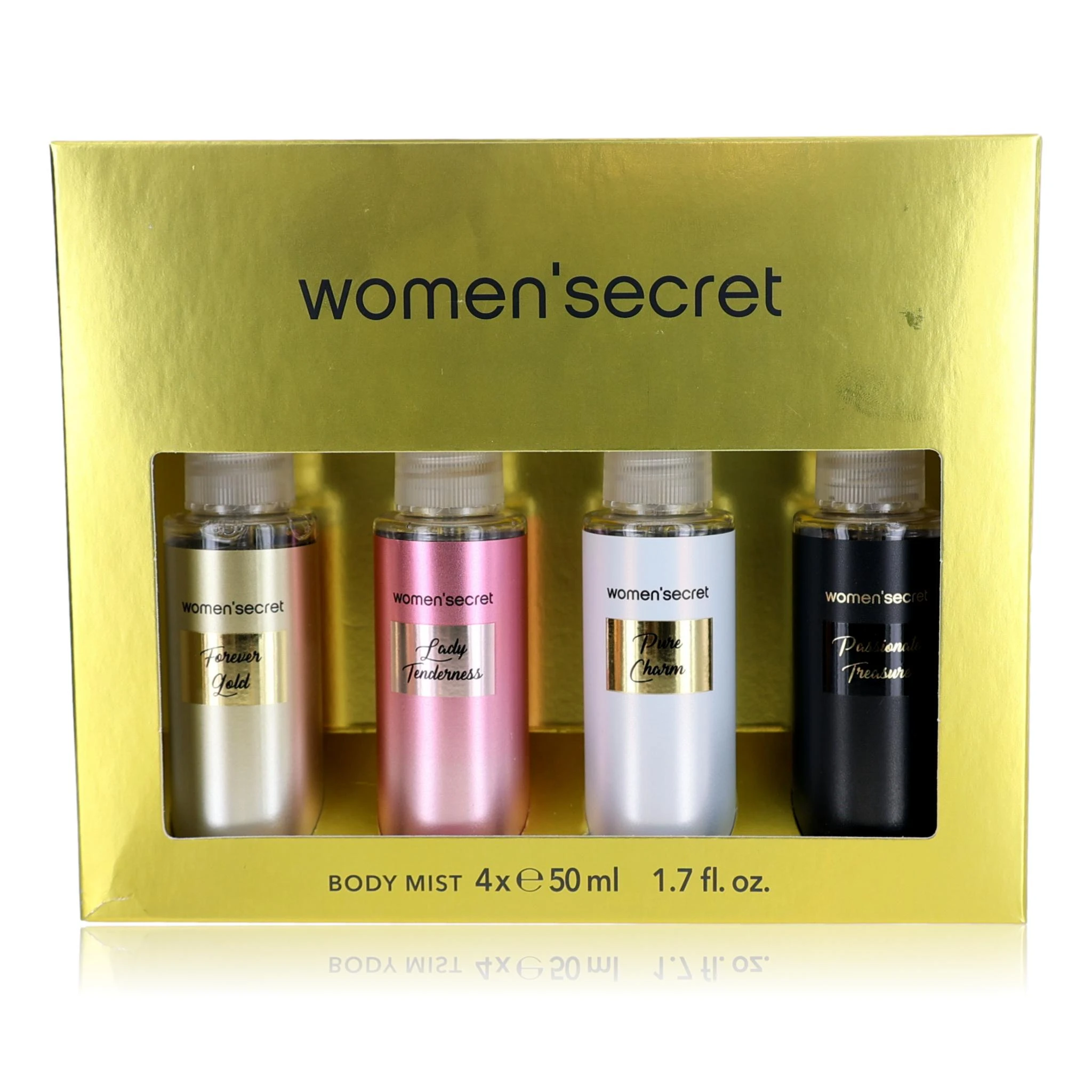 Women'Secret by Women'Secret, 4 Piece Body Mist Set for Women