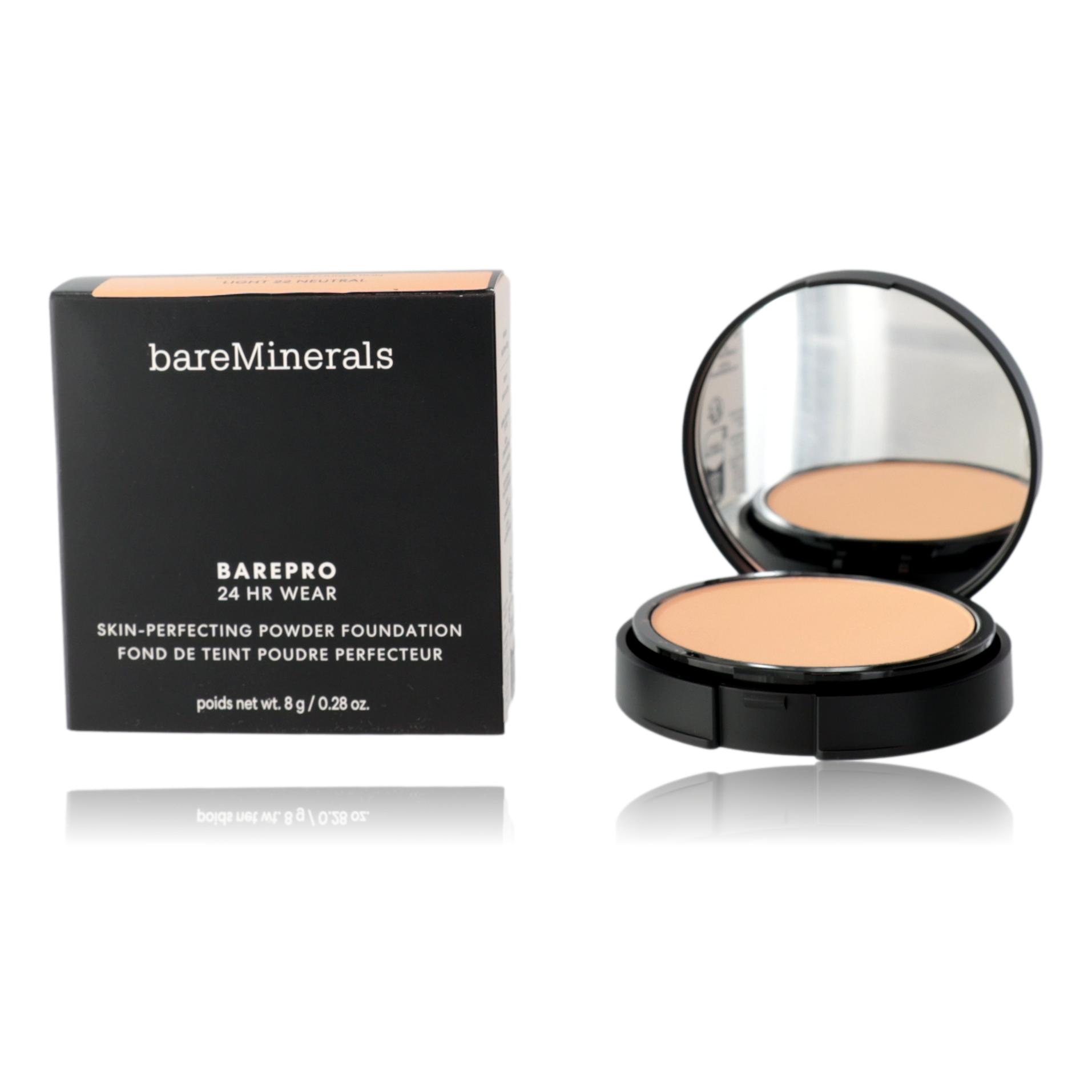 Bare Minerals BarePro 24 Hr Wear, .28oz Powder Foundation - Light