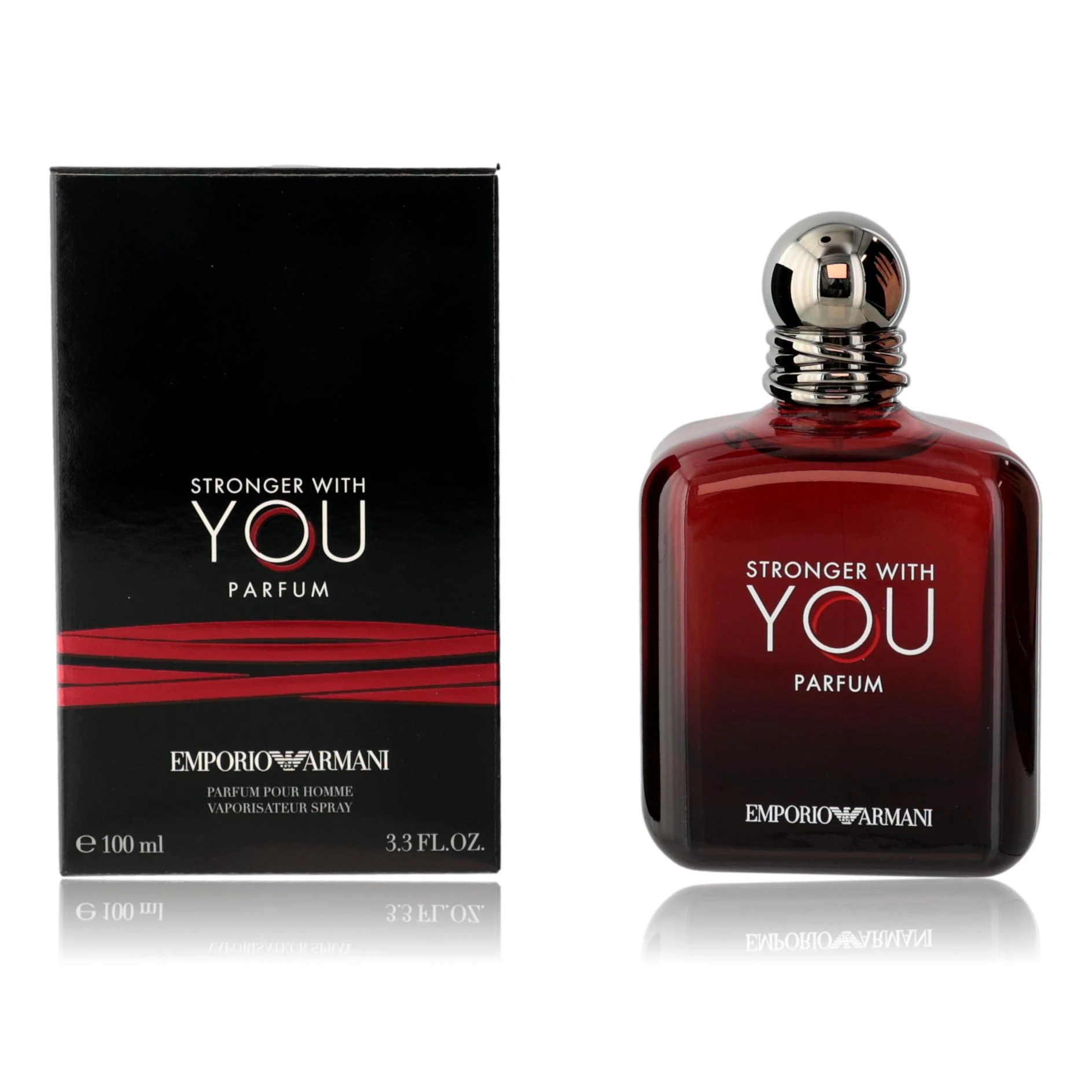 Stronger With You by Emporio Armani, 3.4 oz EDT Spray for Men