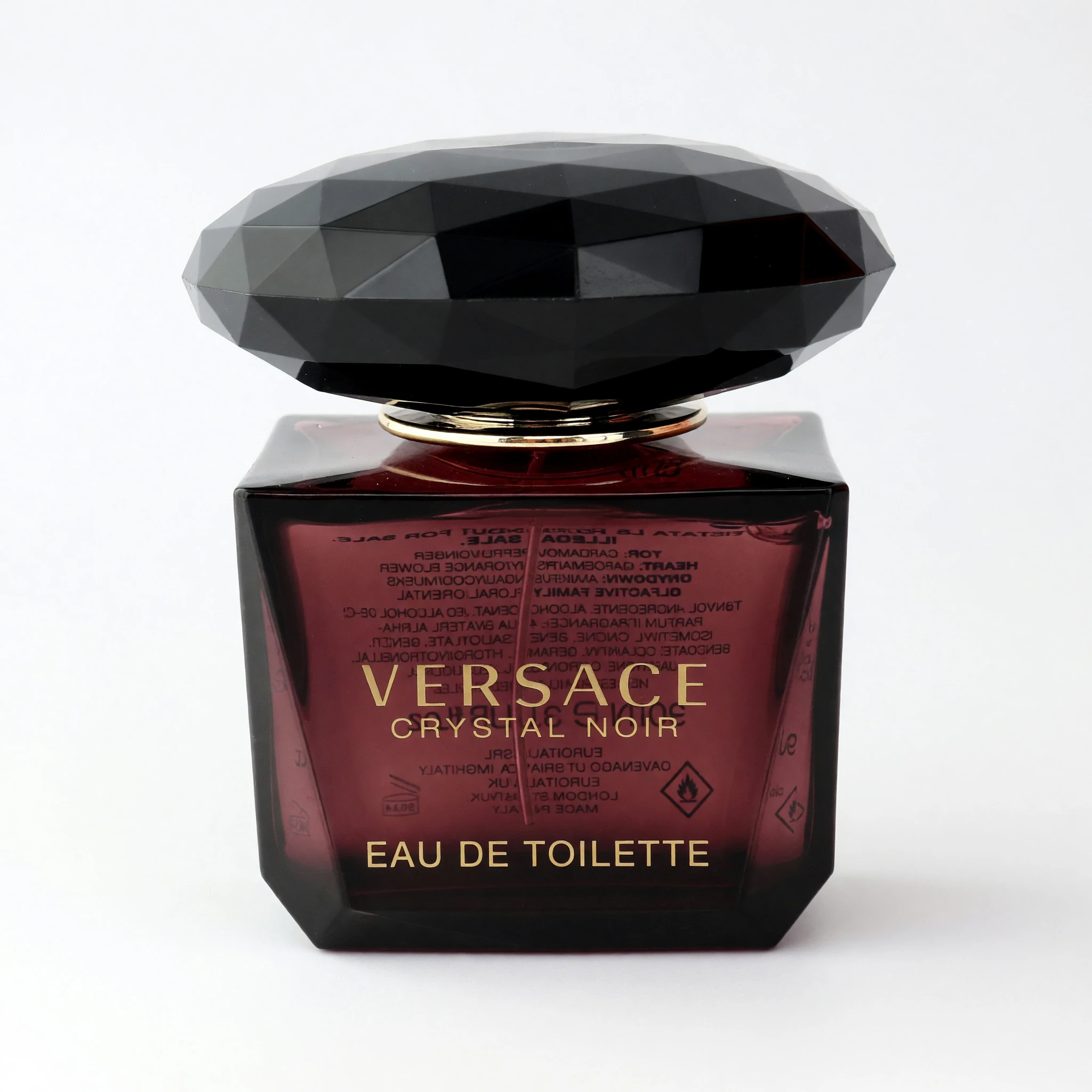 Versace Crystal Noir by Versace, 3 oz EDP Spray for Women TESTER