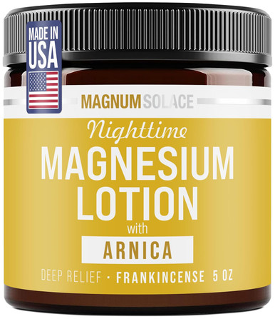 Nighttime Magnesium Lotion with Arnica, 5oz Lotion - Frankincense